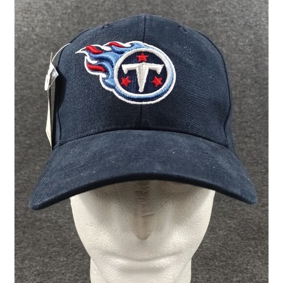 Vintage Tennessee Titans Hat Blue Strapback Embroidered NWT Official NFL - Picture 11 of 11